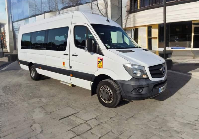 Mercedes-Benz SPRINTER TRANSFER / SPROWADZONY/ EURO 6 - Minibus, Furgão de passageiros: foto 1 Mercedes-Benz SPRINTER TRANSFER / SPROWADZONY/ EURO 6 - Minibus, Furgão de passageiros: foto 1