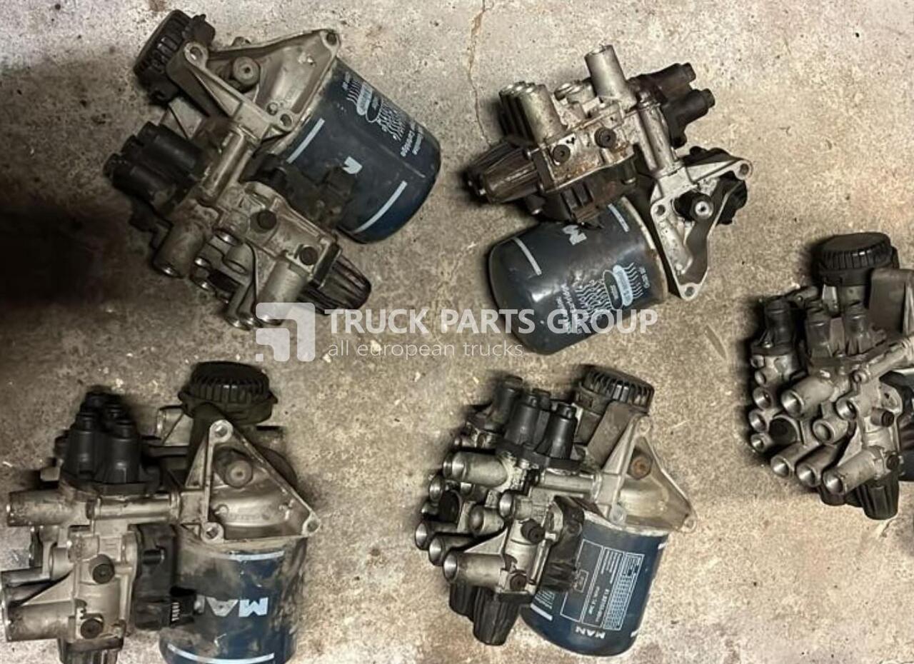 MAN EURO6 WAB air dryer TGA, TGX 81521086031, 9325103020, 9325103000, 36521086000, 81521086027, 8845100360, 81521086028, 9325103010 - Peças de freio para Camião: foto 1 MAN EURO6 WAB air dryer TGA, TGX 81521086031, 9325103020, 9325103000, 36521086000, 81521086027, 8845100360, 81521086028, 9325103010 - Peças de freio para Camião: foto 1