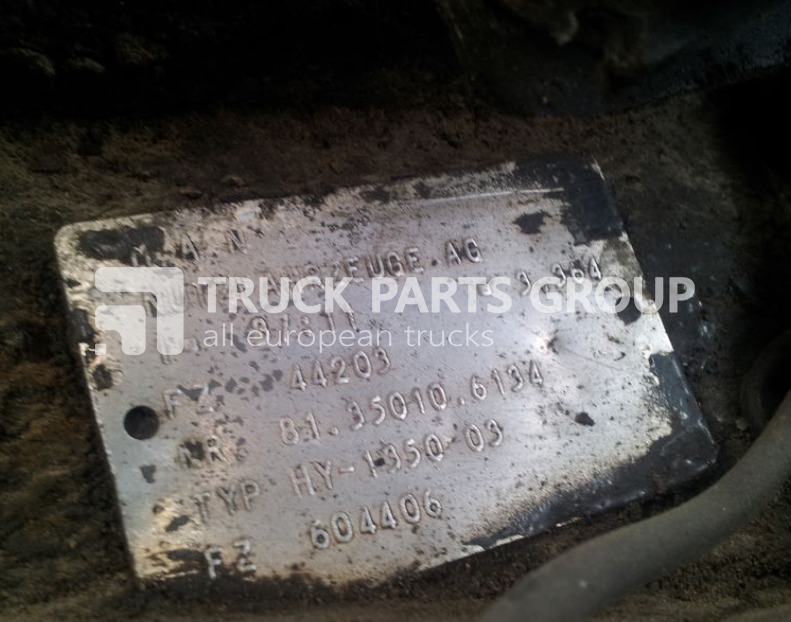 MAN MAN axle gear, rear axle, HY1350, ratio 37/11 (3.36), 37/11 (3.36), differential for MAN TGA, TGX truck tractor - Diferencial para Camião: foto 2 MAN MAN axle gear, rear axle, HY1350, ratio 37/11 (3.36), 37/11 (3.36), differential for MAN TGA, TGX truck tractor - Diferencial para Camião: foto 2