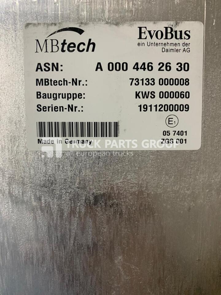 MERCEDES BENZ Citaro 1, Citaro 2, Conecto, Integro, Intouro, O350, Tourismo, Travego, EVOBUS, BUS, ASN unit 0004462630, KWS 000060, MB Tech, EVOBUS Daimler AG - Centralina electrónica para Ônibus: foto 1 MERCEDES BENZ Citaro 1, Citaro 2, Conecto, Integro, Intouro, O350, Tourismo, Travego, EVOBUS, BUS, ASN unit 0004462630, KWS 000060, MB Tech, EVOBUS Daimler AG - Centralina electrónica para Ônibus: foto 1