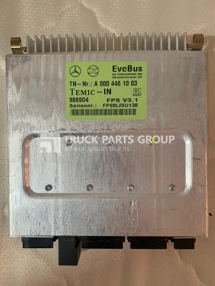 MERCEDES BENZ Citaro 1, Citaro 2, Conecto, Integro, Intouro, O350, Tourismo, Travego, EVOBUS, BUS FPS V3.1 version, control unit ECU, TEMIC - IN, 0004461003, 0004460303 V2.1, 0004460503 V3.0, 00044601 - Centralina electrónica para Ônibus: foto 2 MERCEDES BENZ Citaro 1, Citaro 2, Conecto, Integro, Intouro, O350, Tourismo, Travego, EVOBUS, BUS FPS V3.1 version, control unit ECU, TEMIC - IN, 0004461003, 0004460303 V2.1, 0004460503 V3.0, 00044601 - Centralina electrónica para Ônibus: foto 2