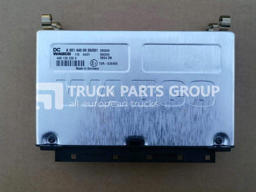 Mercedes Actros MP5 EURO6 emission, EBS4 control unit, EB5006 brake control unit by WABCO 0014463236, 4461302230, 0014462436, 4461302210, 0014462736, 0014462736, 0004467936, 0004469236, 0004468836, 00 - Centralina electrónica para Camião: foto 1 Mercedes Actros MP5 EURO6 emission, EBS4 control unit, EB5006 brake control unit by WABCO 0014463236, 4461302230, 0014462436, 4461302210, 0014462736, 0014462736, 0004467936, 0004469236, 0004468836, 00 - Centralina electrónica para Camião: foto 1