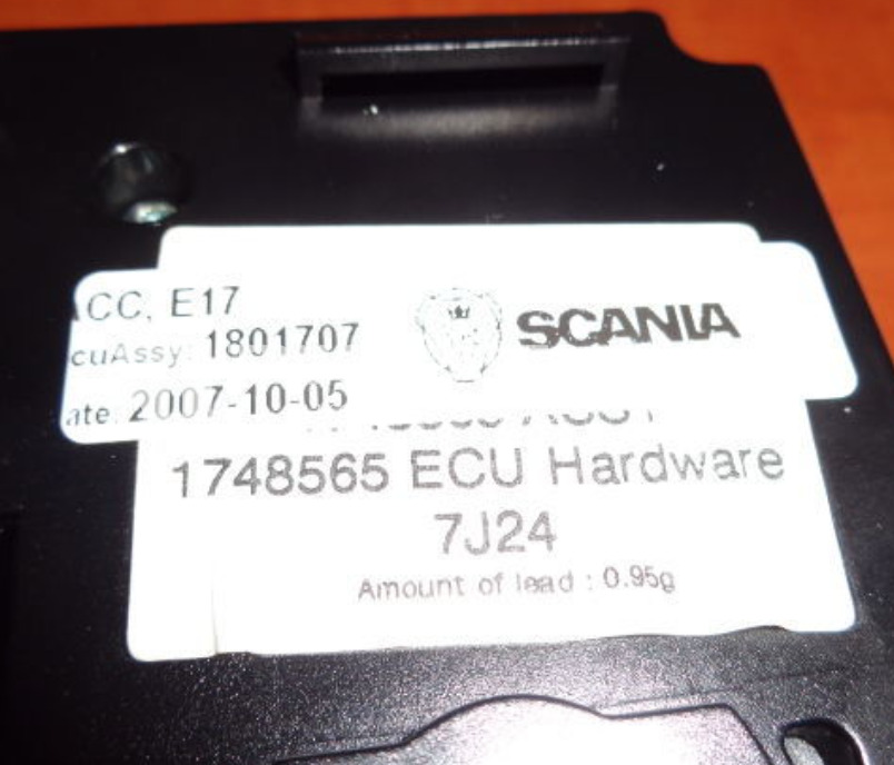 SCANIA T, P, G, L series XPI EURO 5, EURO 6 ACC control unit, climate c control unit - Centralina electrónica para Camião: foto 3 SCANIA T, P, G, L series XPI EURO 5, EURO 6 ACC control unit, climate c control unit - Centralina electrónica para Camião: foto 3