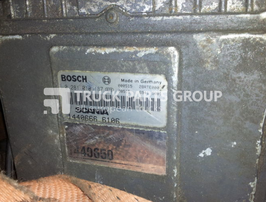 SCANIA engine computer, EDC, ECU, 1440666, BOSCH 0281010187, 1 control unit - Centralina electrónica para Camião: foto 2 SCANIA engine computer, EDC, ECU, 1440666, BOSCH 0281010187, 1 control unit - Centralina electrónica para Camião: foto 2