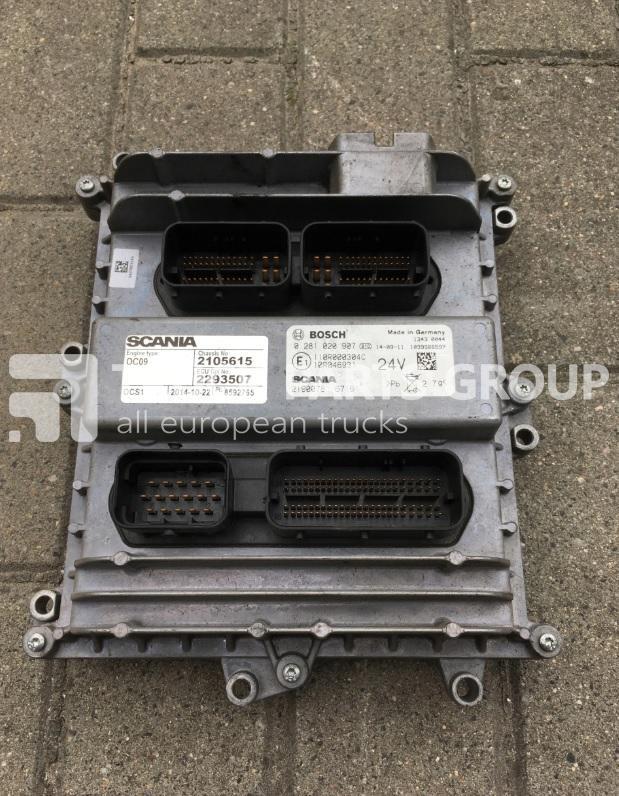 Scania P, T, G series EURO6, EURO 6 emission GAS powered ECU OCS engine control unit, ECU, EDC, EMS, OC09 engine 2293507, OSC1, ignition module, by BOSCH 0281020907, 2190078, 2279309, 2385579, 2635351 - Centralina electrónica para Camião: foto 1 Scania P, T, G series EURO6, EURO 6 emission GAS powered ECU OCS engine control unit, ECU, EDC, EMS, OC09 engine 2293507, OSC1, ignition module, by BOSCH 0281020907, 2190078, 2279309, 2385579, 2635351 - Centralina electrónica para Camião: foto 1
