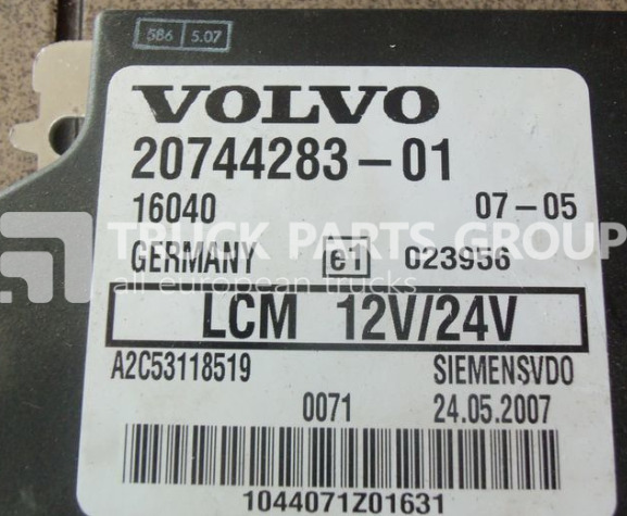 VOLVO FH12, FM12 EURO 3 emission, lightning control unit LCM, SLCM, 20 control unit - Centralina electrónica para Camião: foto 2 VOLVO FH12, FM12 EURO 3 emission, lightning control unit LCM, SLCM, 20 control unit - Centralina electrónica para Camião: foto 2