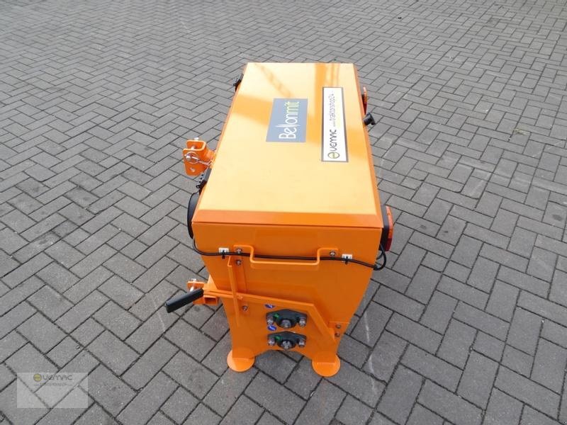 Espalhador de areia/ Sal novo Bellon M 120cm Kastenstreuer Walzenstreuer Streuer Winterdienst NEU: foto 6