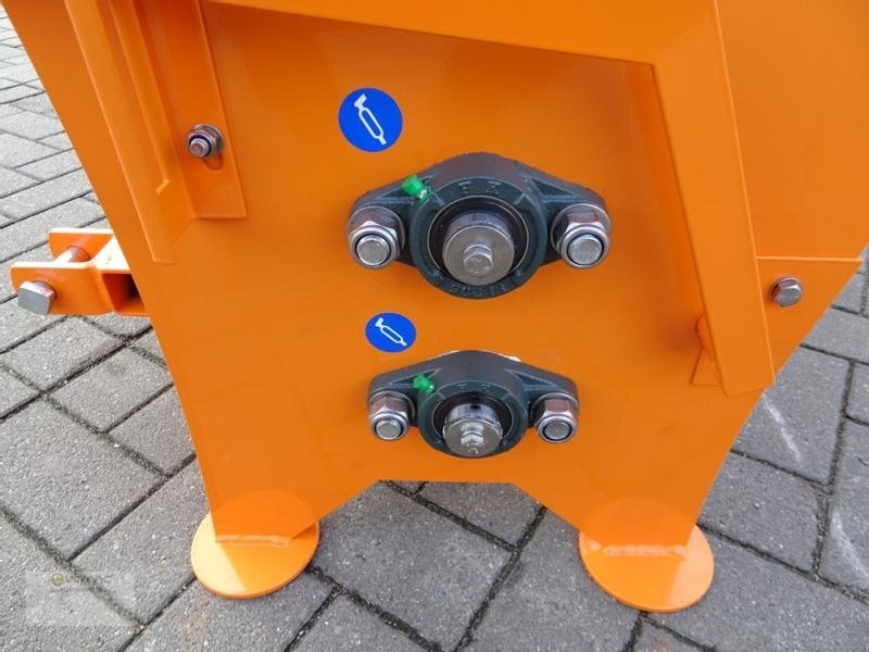 Espalhador de areia/ Sal novo Bellon M 120cm Kastenstreuer Walzenstreuer Streuer Winterdienst NEU: foto 12