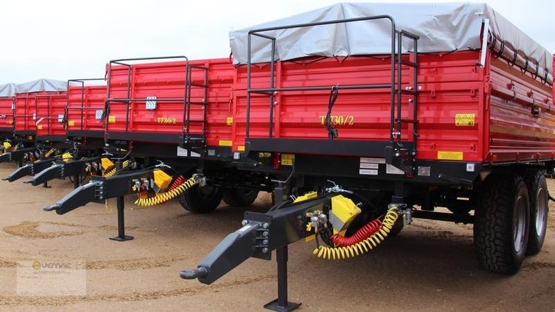 Metal-Fach T730/1 Tandemkipper Tandem Kipper Dreiseitenkipper NEU 12ton - Reboque basculante agrícola: foto 2 Metal-Fach T730/1 Tandemkipper Tandem Kipper Dreiseitenkipper NEU 12ton - Reboque basculante agrícola: foto 2