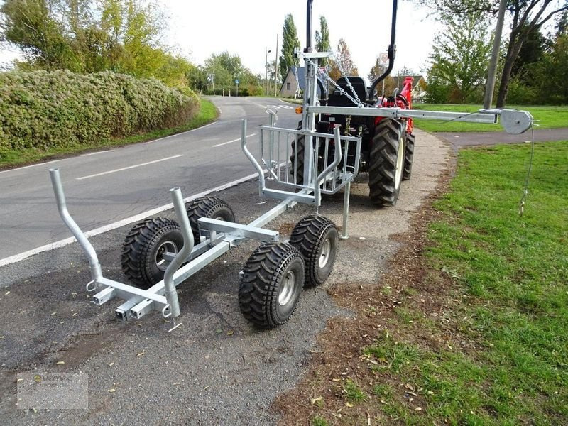 Reboque florestal novo Vemac ATV Quad 2ton Rückewagen Holzrückewagen Forst Kran Traktor Kipper: foto 6
