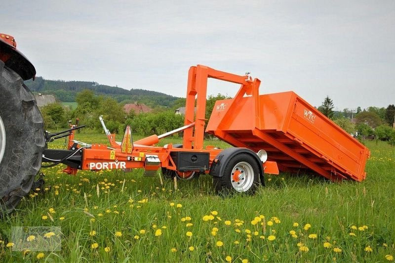 Vemac Hakenliftanhänger Abroller 4300kg WTC Traktor LKW Container NEU - Reboque basculante agrícola: foto 3 Vemac Hakenliftanhänger Abroller 4300kg WTC Traktor LKW Container NEU - Reboque basculante agrícola: foto 3