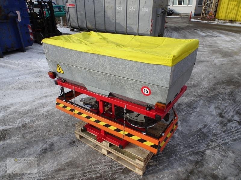 Vemac Zweischeibenstreuer 2 Scheiben Streuer Salzstreuer 1000L - Espalhador de areia/ Sal: foto 1 Vemac Zweischeibenstreuer 2 Scheiben Streuer Salzstreuer 1000L - Espalhador de areia/ Sal: foto 1