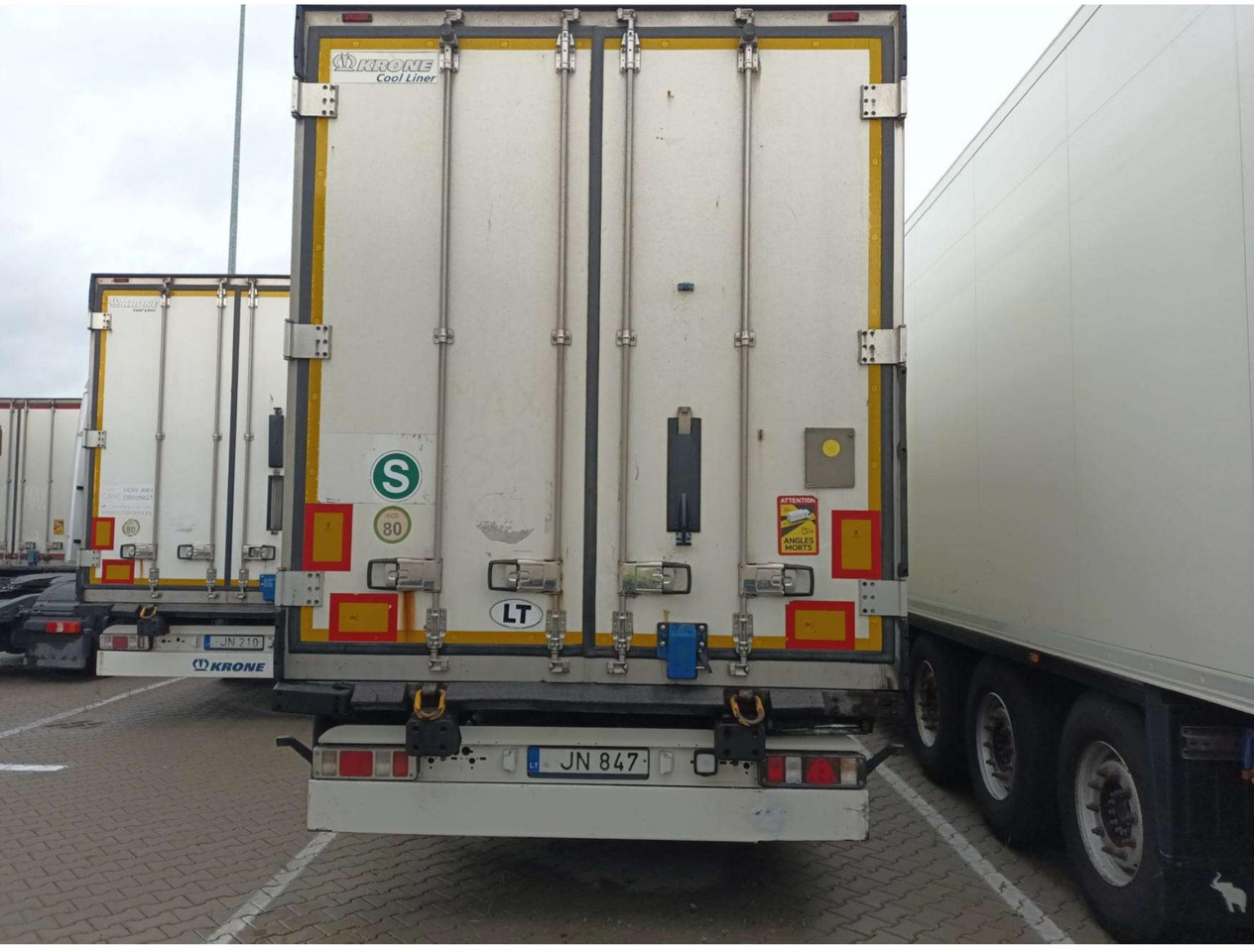 2018 Krone SDR Double Deck Cool Liner FP60 ThermoKing SLXi 300 Lifting Axle - Semi-reboque frigorífico: foto 2 2018 Krone SDR Double Deck Cool Liner FP60 ThermoKing SLXi 300 Lifting Axle - Semi-reboque frigorífico: foto 2