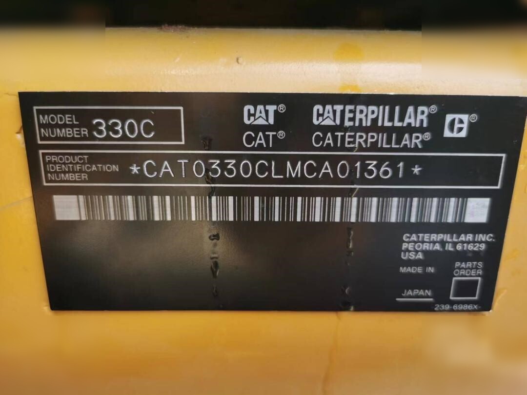 CATERPILLAR 330C - Escavadora de rastos: foto 5 CATERPILLAR 330C - Escavadora de rastos: foto 5