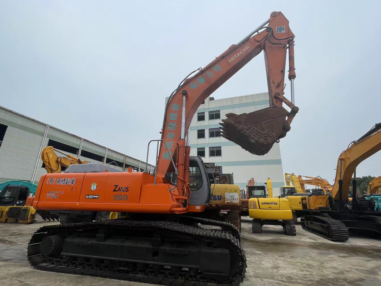 HITACHI ZX350LCH-1 - Escavadora de rastos: foto 1 HITACHI ZX350LCH-1 - Escavadora de rastos: foto 1