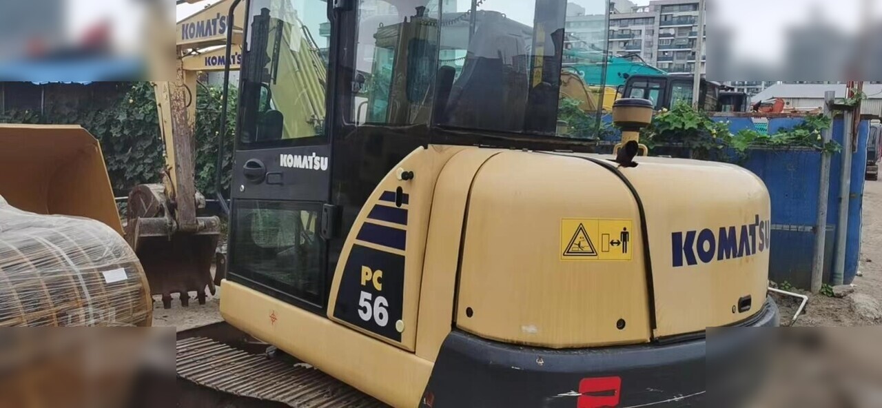 KOMATSU PC56-7 - Mini escavadeira: foto 1 KOMATSU PC56-7 - Mini escavadeira: foto 1