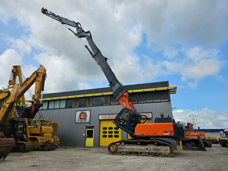 Britador Hitachi ZX470LCH-3 High Reach Demolition Excavator: foto 9
