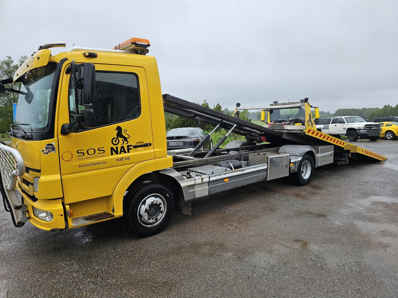 Mercedes-Benz Atego 918 4x2 Jige 2x Winch Load 4T - Caminhão reboque: foto 1 Mercedes-Benz Atego 918 4x2 Jige 2x Winch Load 4T - Caminhão reboque: foto 1