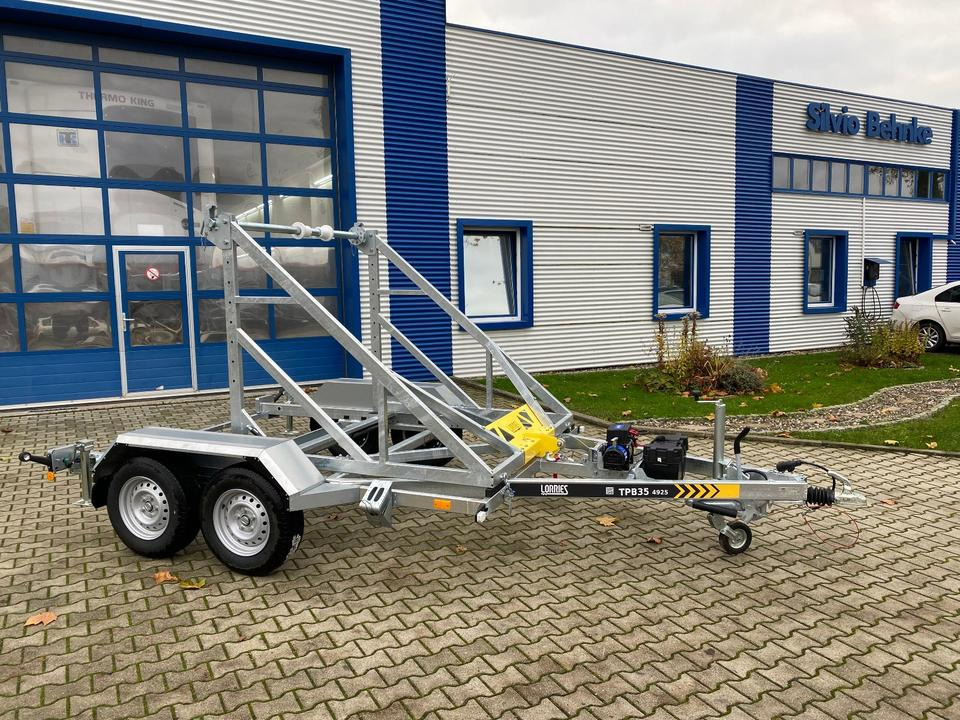 Lorries Kabeltrommel-Anhänger 3500KG mit E-Winde *INKL.19% MWST.*Kabelanhänger Sofort Verfügbar! - Reboque para bobinas: foto 1 Lorries Kabeltrommel-Anhänger 3500KG mit E-Winde *INKL.19% MWST.*Kabelanhänger Sofort Verfügbar! - Reboque para bobinas: foto 1