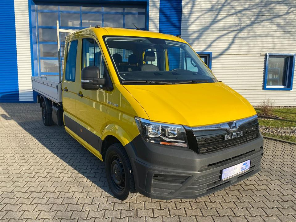MAN TGE 3.140 Doka Pritsche Lang *STANDHZG* AHK*24 MONATE GARANTIE*1.HAND*INKL.19% MWST*SOFORT!* - Carrinha de caixa aberta, Carrinha cabine dupla: foto 2 MAN TGE 3.140 Doka Pritsche Lang *STANDHZG* AHK*24 MONATE GARANTIE*1.HAND*INKL.19% MWST*SOFORT!* - Carrinha de caixa aberta, Carrinha cabine dupla: foto 2