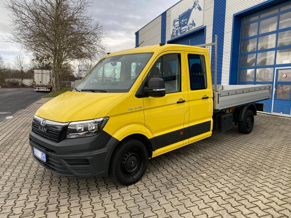 MAN TGE 3.140 Doka Pritsche Lang *STANDHZG* AHK*HECKANTRIEB*1.HAND*INKL.19% MWST*SOFORT!* - Carrinha de caixa aberta, Carrinha cabine dupla: foto 4 MAN TGE 3.140 Doka Pritsche Lang *STANDHZG* AHK*HECKANTRIEB*1.HAND*INKL.19% MWST*SOFORT!* - Carrinha de caixa aberta, Carrinha cabine dupla: foto 4