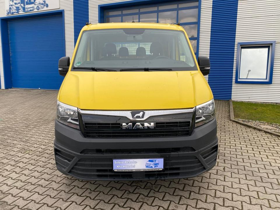 MAN TGE 3.140 Doka Pritsche Lang *STANDHZG* AHK*HECKANTRIEB*1.HAND*INKL.19% MWST*SOFORT!* - Carrinha de caixa aberta, Carrinha cabine dupla: foto 3 MAN TGE 3.140 Doka Pritsche Lang *STANDHZG* AHK*HECKANTRIEB*1.HAND*INKL.19% MWST*SOFORT!* - Carrinha de caixa aberta, Carrinha cabine dupla: foto 3