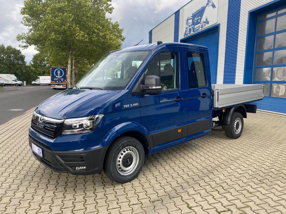 MAN TGE 3.140 Doka Pritsche Next Level *TEMPO*KLIMA*CAM*AHK*APP*PDC*INKL.19% MWST*SOFORT!* - Carrinha de caixa aberta, Carrinha cabine dupla: foto 4 MAN TGE 3.140 Doka Pritsche Next Level *TEMPO*KLIMA*CAM*AHK*APP*PDC*INKL.19% MWST*SOFORT!* - Carrinha de caixa aberta, Carrinha cabine dupla: foto 4