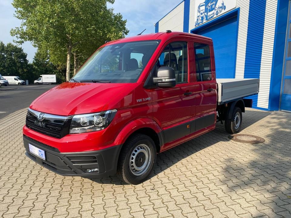 MAN TGE 3.140 Doka Pritsche Next Level *TEMPO*KLIMA*CAM*AHK*APP*PDC*INKL.19% MWST*SOFORT!* - Carrinha de caixa aberta, Carrinha cabine dupla: foto 5 MAN TGE 3.140 Doka Pritsche Next Level *TEMPO*KLIMA*CAM*AHK*APP*PDC*INKL.19% MWST*SOFORT!* - Carrinha de caixa aberta, Carrinha cabine dupla: foto 5