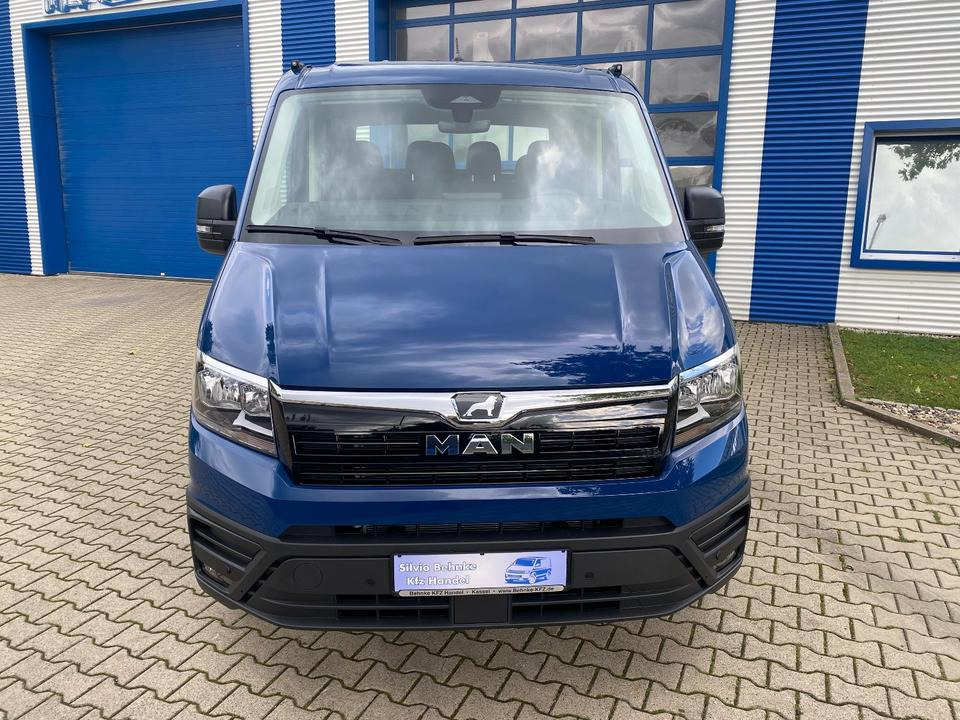 MAN TGE 3.140 Doka Pritsche Next Level *TEMPO*KLIMA*CAM*AHK*APP*PDC*INKL.19% MWST*SOFORT!* - Carrinha de caixa aberta, Carrinha cabine dupla: foto 3 MAN TGE 3.140 Doka Pritsche Next Level *TEMPO*KLIMA*CAM*AHK*APP*PDC*INKL.19% MWST*SOFORT!* - Carrinha de caixa aberta, Carrinha cabine dupla: foto 3