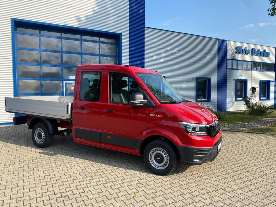 MAN TGE 3.140 Doka Pritsche Next Level *TEMPO*KLIMA*CAM*AHK*APP*PDC*INKL.19% MWST*SOFORT!* - Carrinha de caixa aberta, Carrinha cabine dupla: foto 2 MAN TGE 3.140 Doka Pritsche Next Level *TEMPO*KLIMA*CAM*AHK*APP*PDC*INKL.19% MWST*SOFORT!* - Carrinha de caixa aberta, Carrinha cabine dupla: foto 2