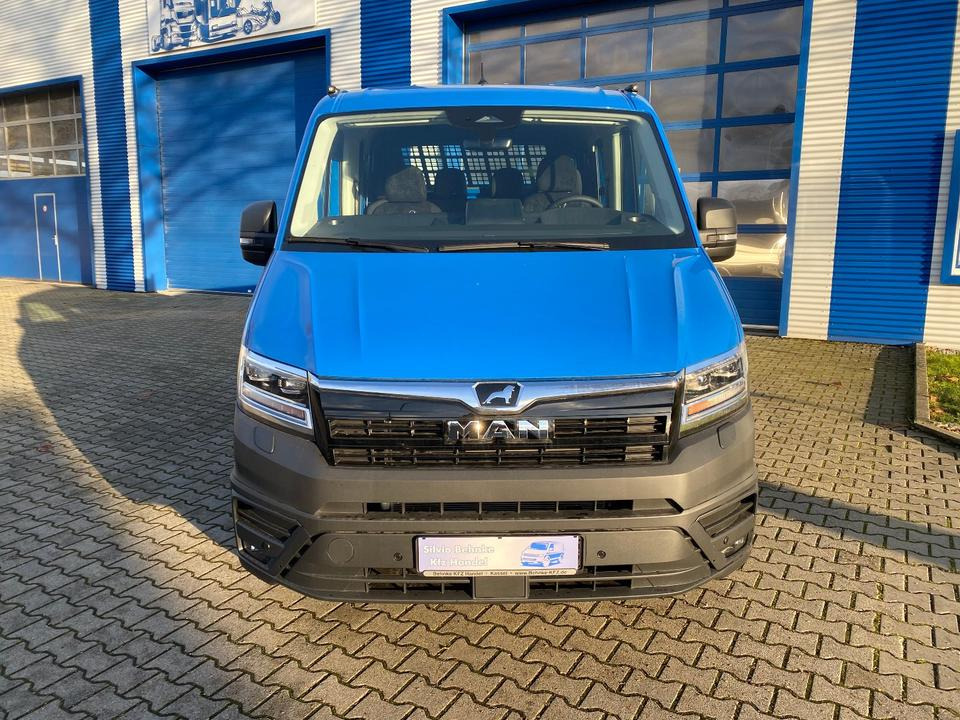 MAN TGE 3.180 4x4 Doka Pritsche Lang *INKL.19% MWT* AUTOMATIK*LED*CAM*AHK*TEMPO*STANDHZG*UVM* - Carrinha de caixa aberta, Carrinha cabine dupla: foto 3 MAN TGE 3.180 4x4 Doka Pritsche Lang *INKL.19% MWT* AUTOMATIK*LED*CAM*AHK*TEMPO*STANDHZG*UVM* - Carrinha de caixa aberta, Carrinha cabine dupla: foto 3