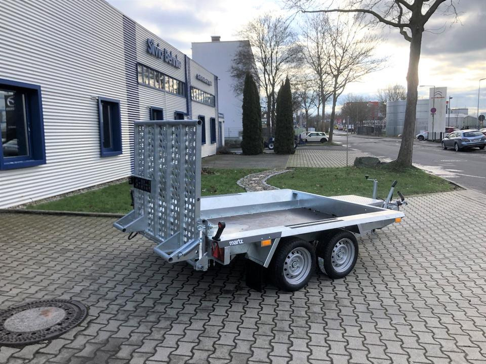 Martz Tieflader Maschinenanhänger 2700KG *NUTZLAST 2166KG*INKL.19% MWST*SOFORT!* - Reboque porta máquinas: foto 5 Martz Tieflader Maschinenanhänger 2700KG *NUTZLAST 2166KG*INKL.19% MWST*SOFORT!* - Reboque porta máquinas: foto 5