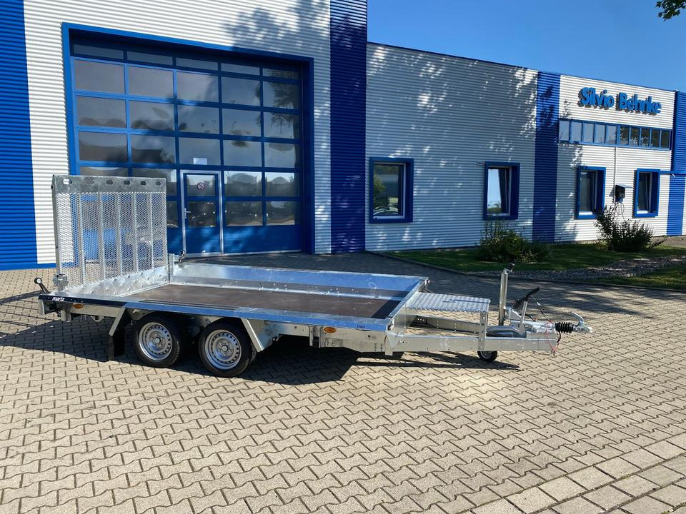 Martz Tieflader Maschinenanhänger 3500KG *NUTZLAST 2838KG*INKL.19% MWST*SOFORT!* - Reboque porta máquinas: foto 1 Martz Tieflader Maschinenanhänger 3500KG *NUTZLAST 2838KG*INKL.19% MWST*SOFORT!* - Reboque porta máquinas: foto 1
