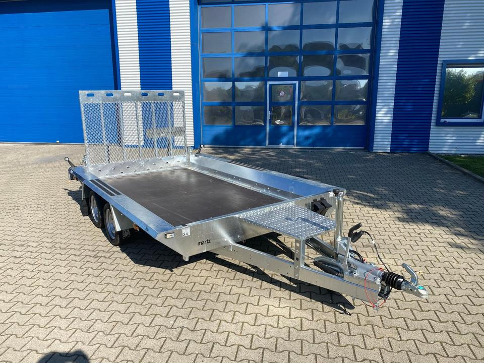 Martz Tieflader Maschinenanhänger 3500KG *NUTZLAST 2838KG*INKL.19% MWST*SOFORT!* - Reboque porta máquinas: foto 3 Martz Tieflader Maschinenanhänger 3500KG *NUTZLAST 2838KG*INKL.19% MWST*SOFORT!* - Reboque porta máquinas: foto 3