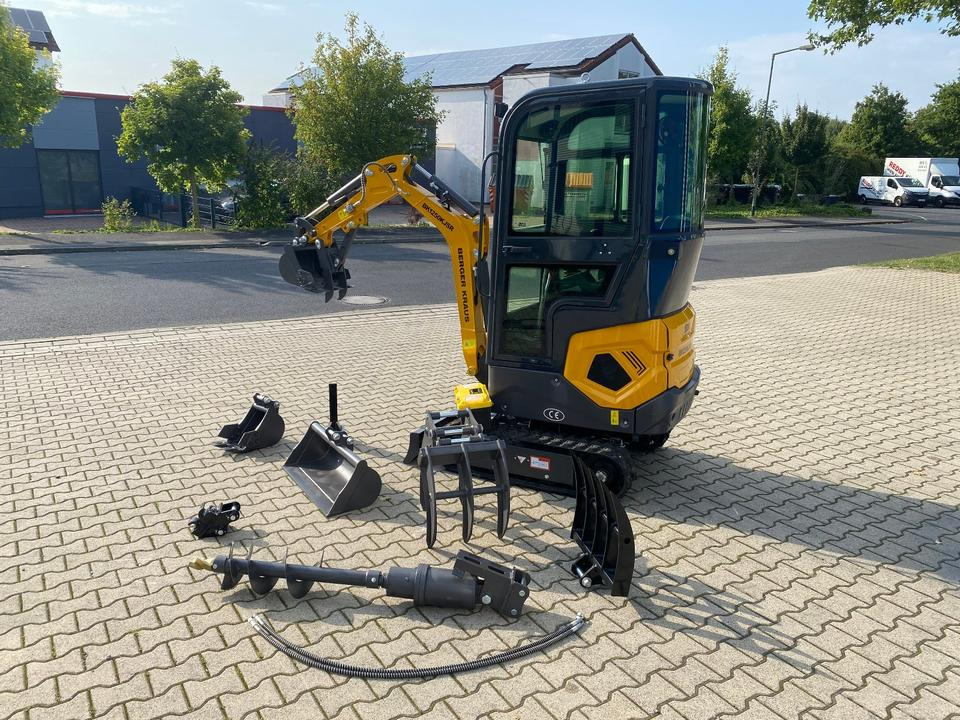 Mini escavadeira Minibagger BK1250KJSR inkl. kleinem Zubehörpaket *INKL.19% MWST*BERGER KRAUS*KUBOTA* VERSTELLFAHRWERK*SOFORT!*: foto 6