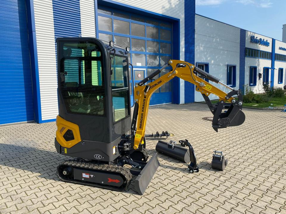 Mini escavadeira Minibagger BK1250KJSR inkl. kleinem Zubehörpaket *INKL.19% MWST*BERGER KRAUS*KUBOTA* VERSTELLFAHRWERK*SOFORT!*: foto 8
