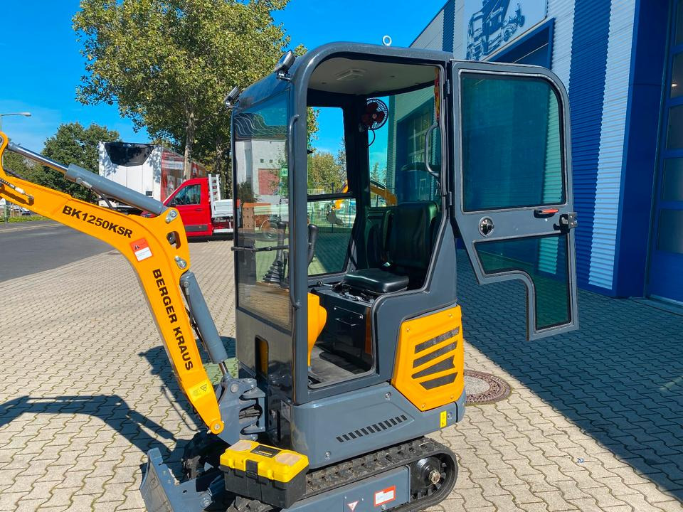 Mini escavadeira Minibagger BK1250KSR inkl. Zubehörpaket Groß *INKL.19% MWST*KUBOTA*SCHWENKARM*VERSTELLFAHRW*SOFORT!*: foto 9