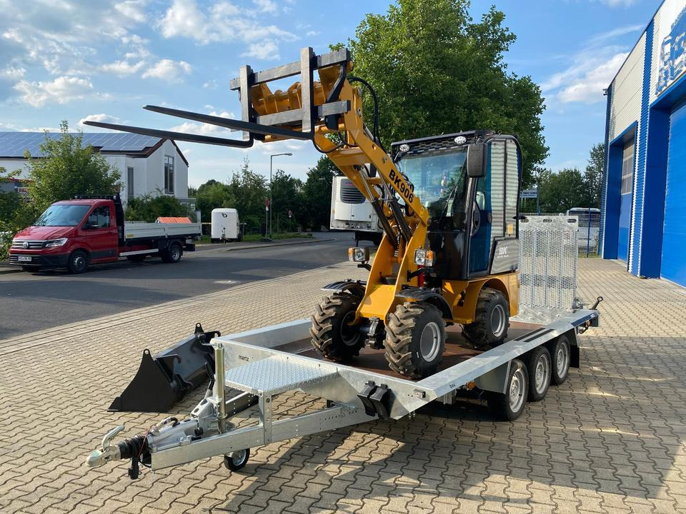 Carregadora articulada Radlader/Hoflader BK906 Kabine inkl. Tieflader und Gabel/Schaufelpaket *INKL.19% MWST*BERGER KRAUS*PERKINS*SOFORT!*: foto 8