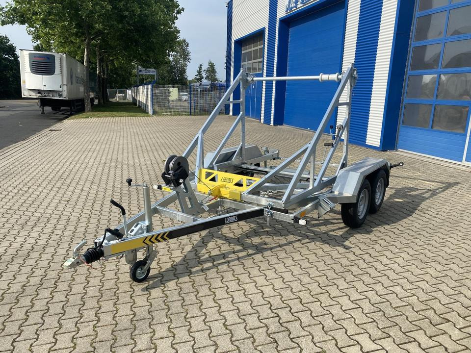Vermietung / Kabelanhänger 2700KG / Nutzlast 2094KG / Kabeltrommel-Anhänger / Glasfaser/ 1 Monat - Reboque para bobinas: foto 3 Vermietung / Kabelanhänger 2700KG / Nutzlast 2094KG / Kabeltrommel-Anhänger / Glasfaser/ 1 Monat - Reboque para bobinas: foto 3