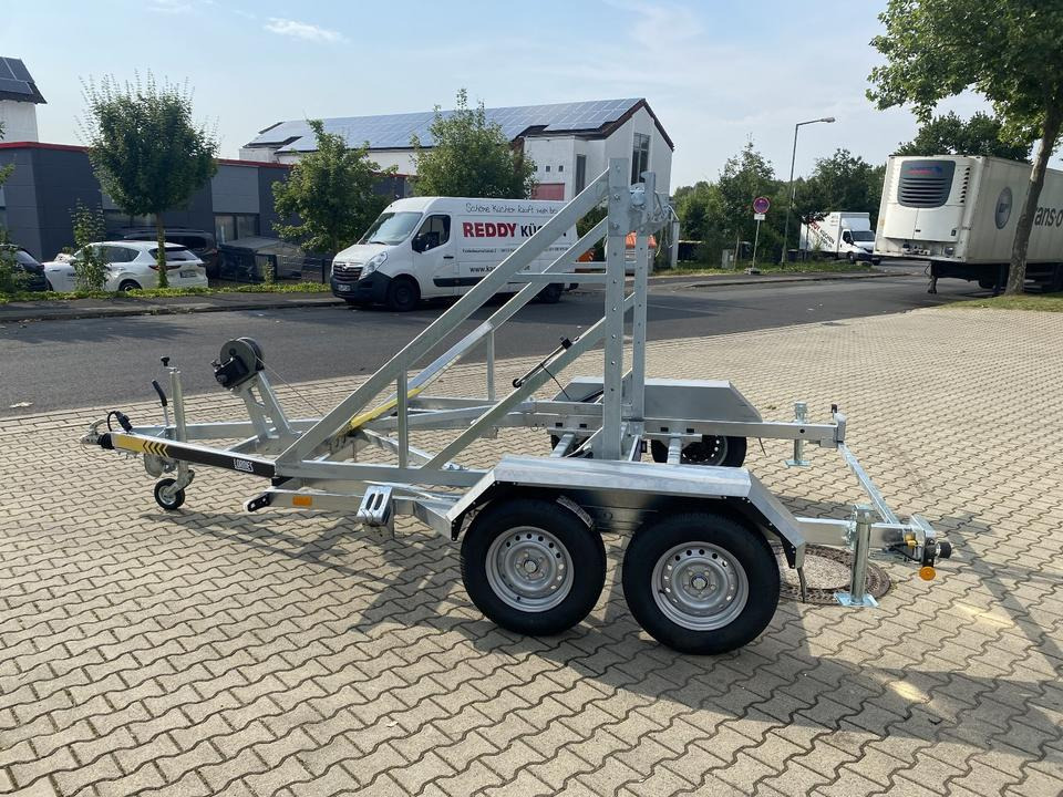 Vermietung / Kabelanhänger 2700KG / Nutzlast 2094KG / Kabeltrommel-Anhänger / Glasfaser/ 1 Woche - Reboque para bobinas: foto 4 Vermietung / Kabelanhänger 2700KG / Nutzlast 2094KG / Kabeltrommel-Anhänger / Glasfaser/ 1 Woche - Reboque para bobinas: foto 4
