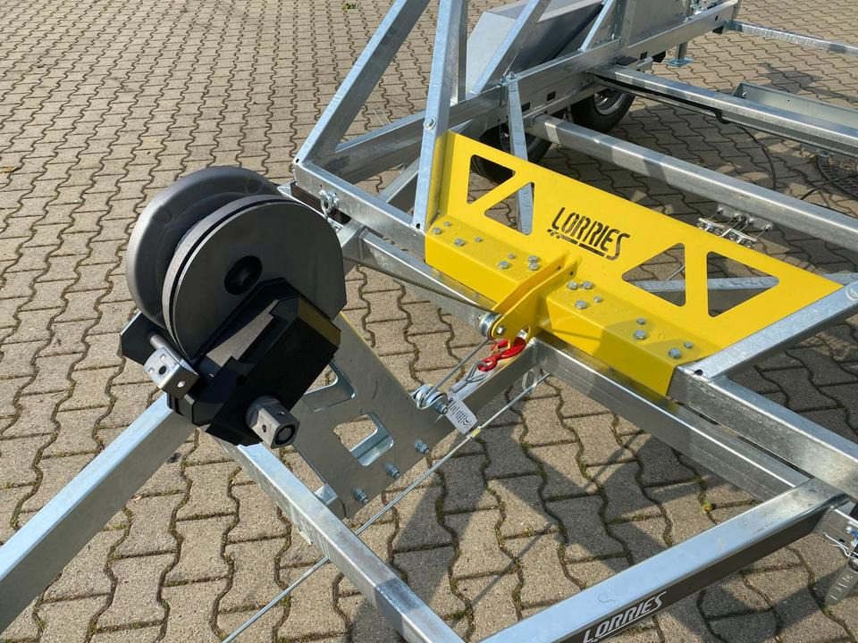 Reboque para bobinas Vermietung / Kabelanhänger 2700KG / Nutzlast 2094KG / Kabeltrommel-Anhänger / Glasfaser/ 3 Tage: foto 6