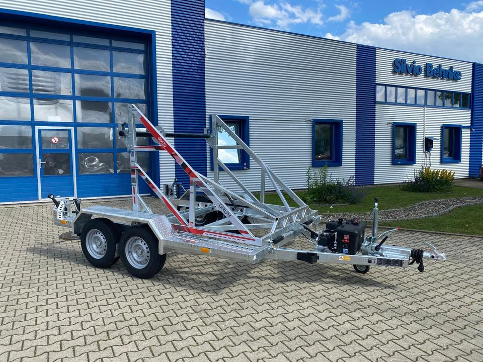 Vermietung / Kabelanhänger 3500KG E-Winde / Nutzlast 2749KG / Kabeltrommel-Anhänger / Glasfaser/ 1 Monat - Reboque para bobinas: foto 1 Vermietung / Kabelanhänger 3500KG E-Winde / Nutzlast 2749KG / Kabeltrommel-Anhänger / Glasfaser/ 1 Monat - Reboque para bobinas: foto 1