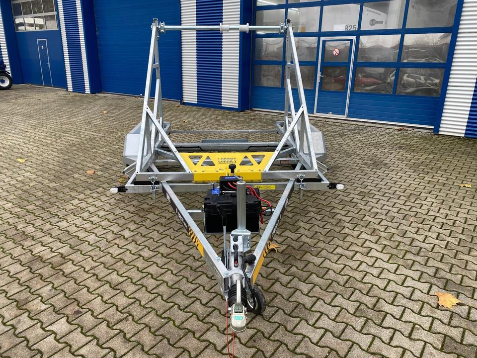 Vermietung / Kabelanhänger 3500KG E-Winde / Nutzlast 2825KG / Kabeltrommel-Anhänger / Glasfaser/ 1 Monat - Reboque para bobinas: foto 1 Vermietung / Kabelanhänger 3500KG E-Winde / Nutzlast 2825KG / Kabeltrommel-Anhänger / Glasfaser/ 1 Monat - Reboque para bobinas: foto 1