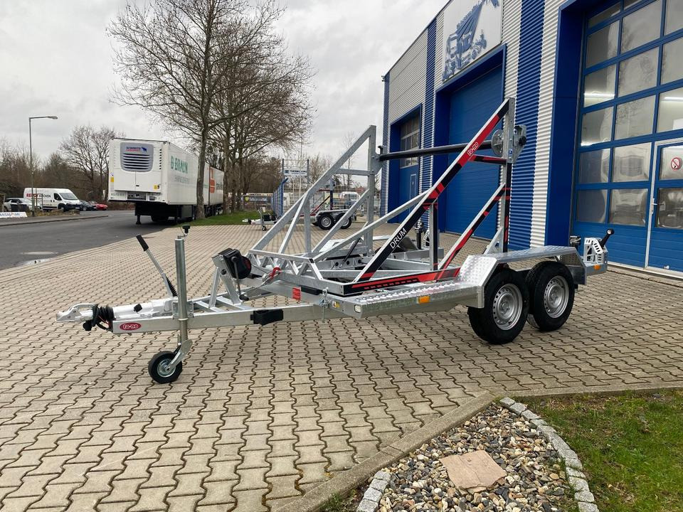 Vermietung / Kabelanhänger 3500KG / Nutzlast 2766KG / Kabeltrommel-Anhänger / Glasfaser/ 1 Woche - Reboque para bobinas: foto 1 Vermietung / Kabelanhänger 3500KG / Nutzlast 2766KG / Kabeltrommel-Anhänger / Glasfaser/ 1 Woche - Reboque para bobinas: foto 1