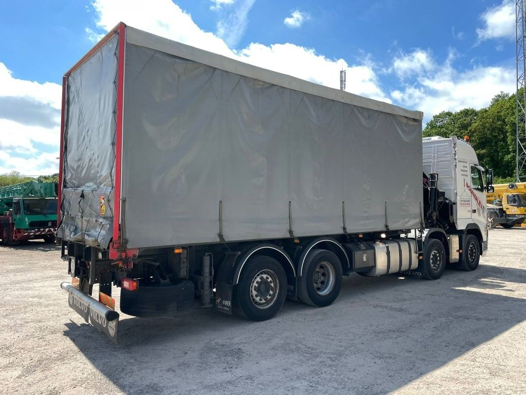 Volvo FH 460 - Camião de lona, Camião grua: foto 3 Volvo FH 460 - Camião de lona, Camião grua: foto 3