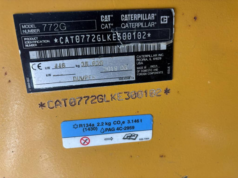 Cat 772G - Caminhão fora de estrada: foto 5 Cat 772G - Caminhão fora de estrada: foto 5
