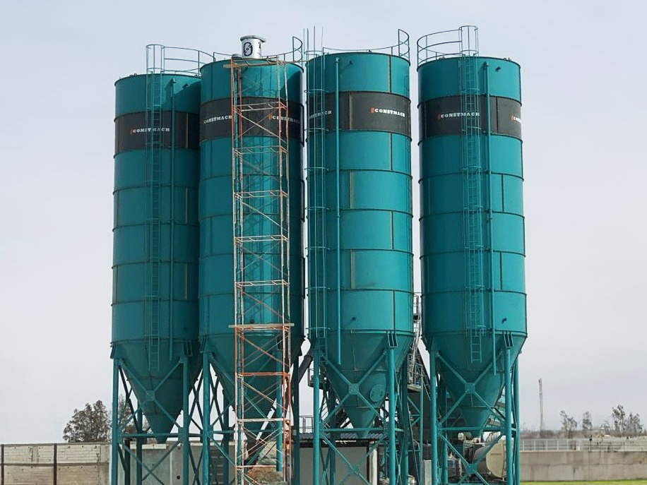 Constmach 200 Ton Capacity Cement Silo - Silo de cimento: foto 2 Constmach 200 Ton Capacity Cement Silo - Silo de cimento: foto 2