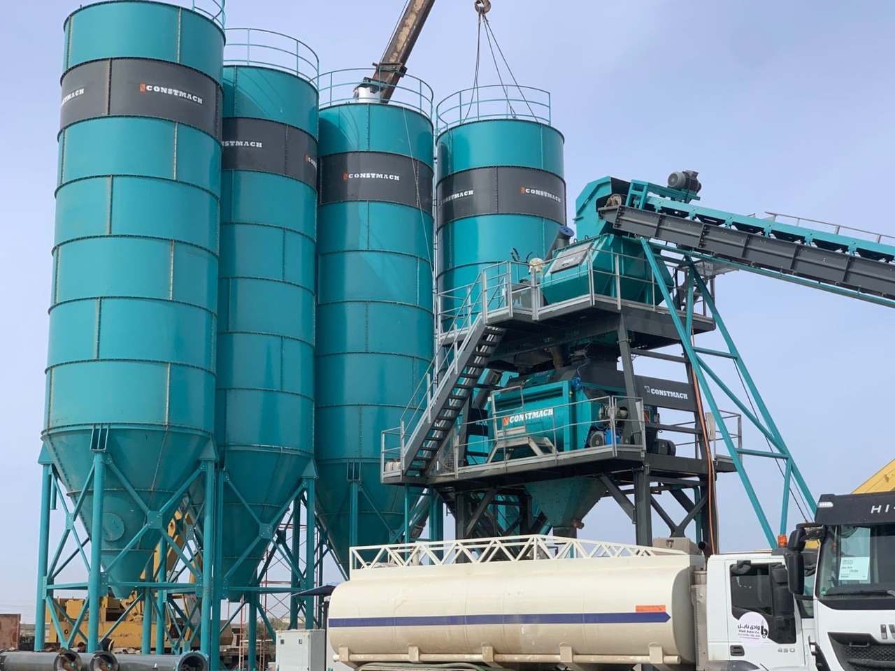 Constmach 200 Ton Capacity Cement Silo - Silo de cimento: foto 1 Constmach 200 Ton Capacity Cement Silo - Silo de cimento: foto 1