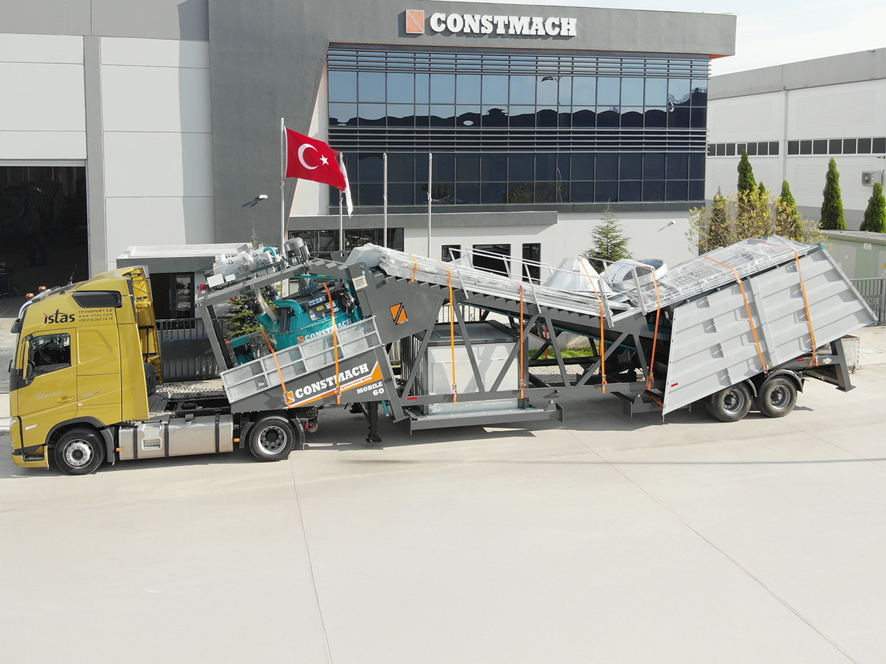 Constmach 60 m³/h Portable Concrete Batching Plant - Central de betão: foto 4 Constmach 60 m³/h Portable Concrete Batching Plant - Central de betão: foto 4