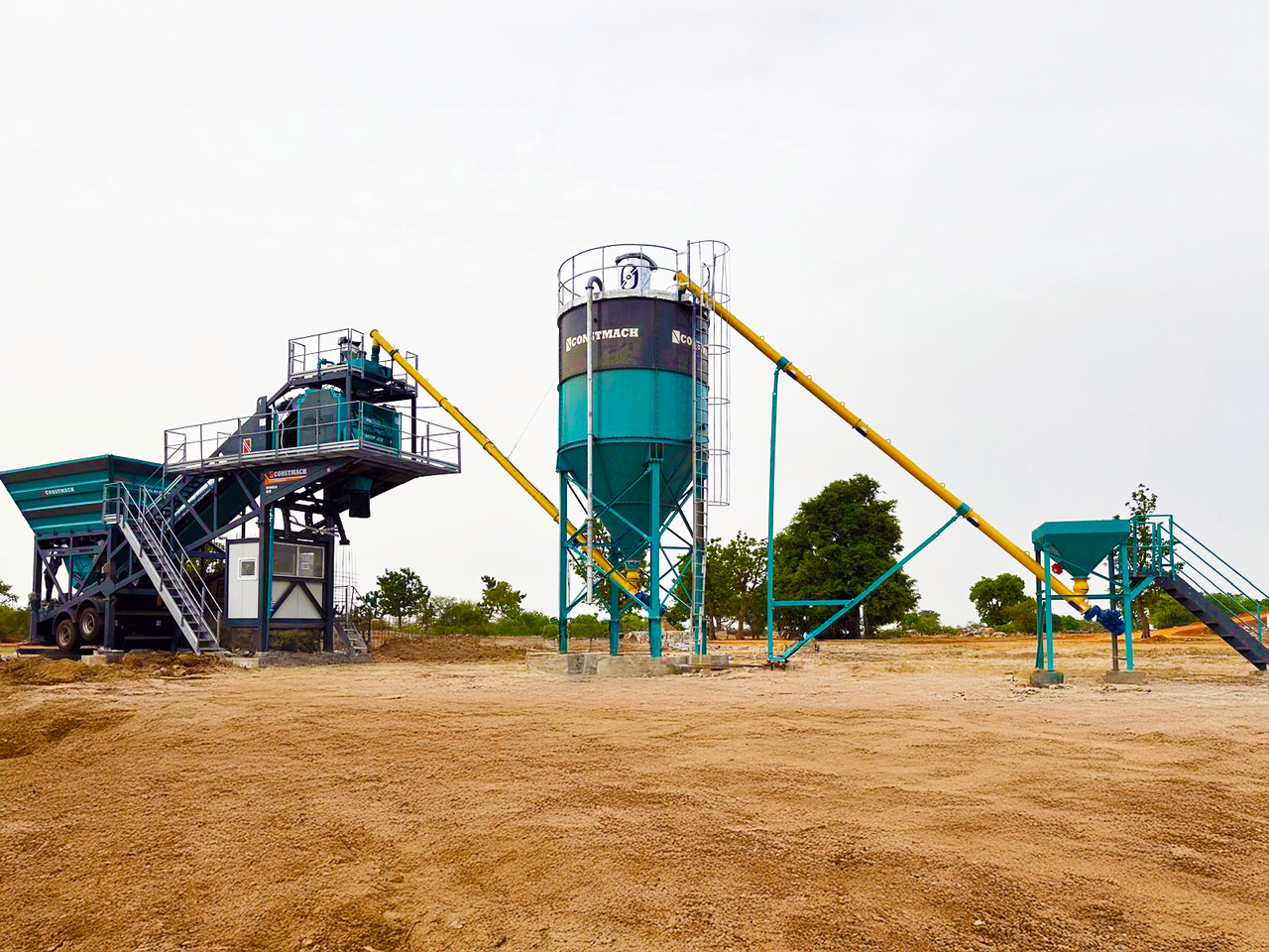 Constmach 60 m³/h Portable Concrete Batching Plant - Central de betão: foto 5 Constmach 60 m³/h Portable Concrete Batching Plant - Central de betão: foto 5